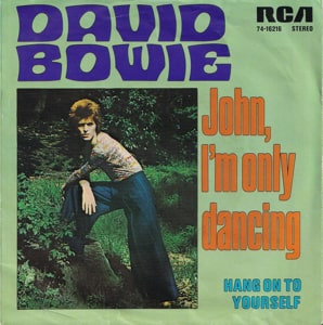 David Bowie John, I'm only dancing - Hang On To Yourself (1972) estimated value € 120,00