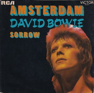 David Bowie Sorrow – Amsterdam (1973 France) estimated value € 60,00