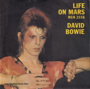 David Bowie Life On Mars – The Man Who Sold The World (1973 UK) estimated value € 40,00