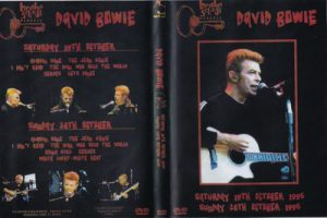 David Bowie 1996-10-19/20 Mountain View ,Shoreline Amphitheatre - Bridge School Benefit -