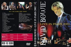 David Bowie 2002-07-01 Paris ,L’Olympia Bruno Coquartrix – Live In Paris 2002 – (French Arte T.V. Music Planet Special)