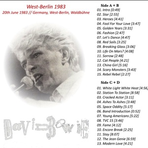 David Bowie 1983-06-20 Berlin ,Waldbühne (Vinyl Rip) - SQ 8+