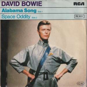 David Bowie Alabama Song - Space Oddity (1980 Germany) estimated value € 5,00