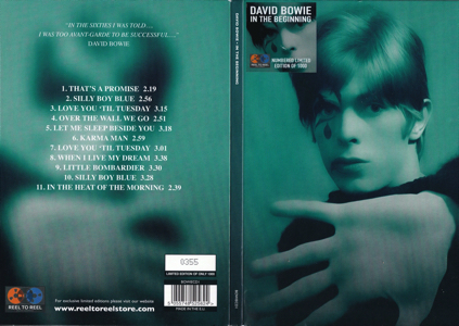 新品　DAVID BOWIE 1000枚限定盤　In The Beginning