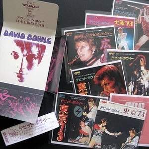 David Bowie Live In Japan - Rare 7 CD Box Set Japan '73 - SQ -8