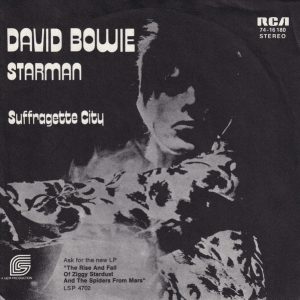 David Bowie Starman - Suffragette City (1972 Germany) estimated value € 50,00