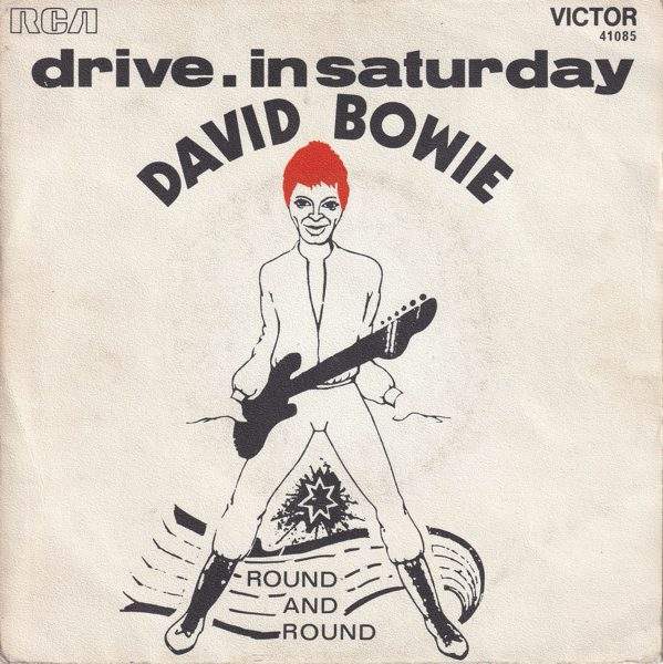 David Bowie Drive In Saturday - Round And Round (1973 France) estimated value € 39,00