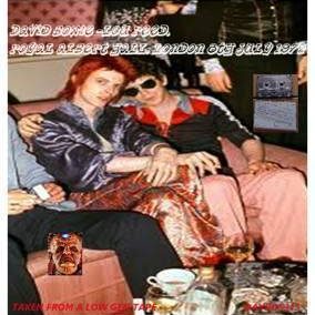 David Bowie 1972-07-08 London ,Royal Festival Hall (Friends of the earth save the Whale Benefit) (With Lou Reed) (Low Gen) - SQ 7+