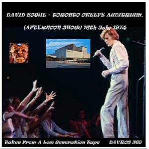 David Bowie 1974-06-16 Toronto ,O'Keefe Auditorium - Toronto 16-06-1974 - (evening Show) - SQ 7,5