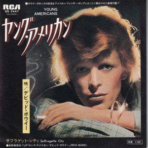 David Bowie Young Americans - Suffragette City (1975 Japan) estimated value € ......