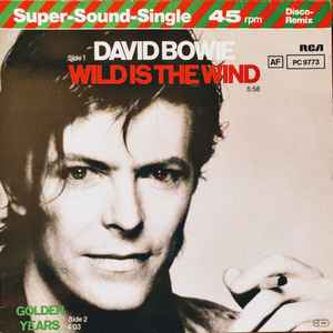 David Bowie Wild Is The Wind - Golden Years (1981) Super-Sound-Single