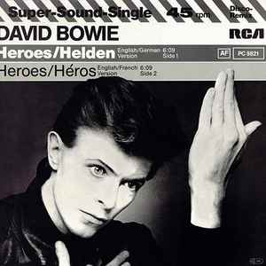 David Bowie Heroes/Helden - Heroes/Héros (1982) Super-sound-single