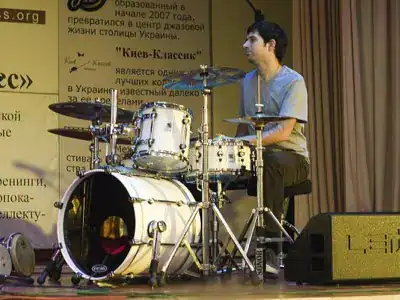 Mark Guiliana, drummer of the Donny McCaslin Group and collaborator with David Bowie on Blackstar