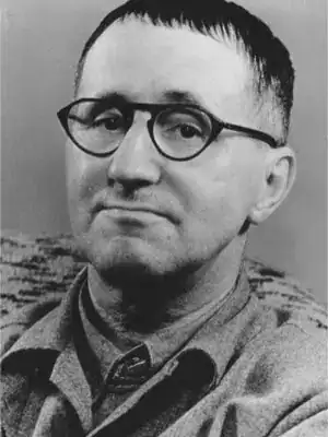 Bertolt Brecht portrait