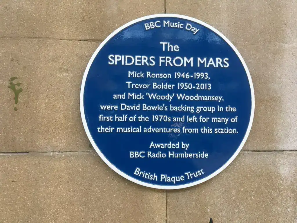 David Bowie with The Spiders from Mars during the Ziggy Stardust tours 1972–1973