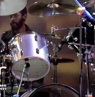 Dennis Davis and David Bowie