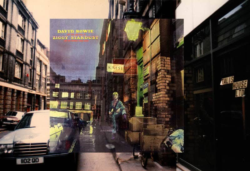 David Bowie 23 Heddon Street