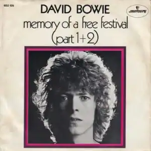 David Bowie Memory Of The Free Festival Part 1 & Part 2 (1970 Netherlands) estimated value € 260,00